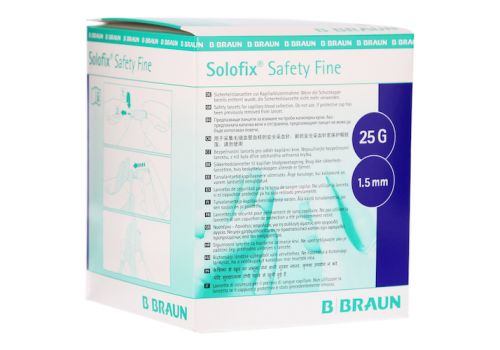 SOLOFIX Safety Fine Lanzetten 25 Gx1,5 mm – PZN 09042230 (PZN 09042230)