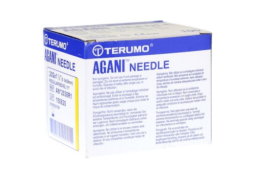 AGANI Kanüle 20 G 38 mm gelb – PZN 01802061 (PZN 01802061)