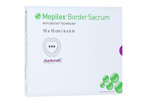 MEPILEX Border Sacrum Schaumverb.15x15 cm steril – PZN 16829634 (PZN 16829634)