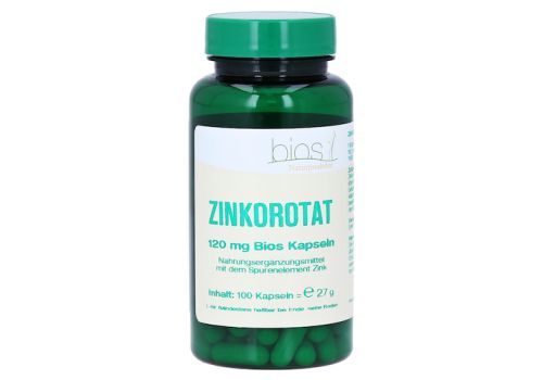 ZINKOROTAT 120 mg Bios Kapseln – PZN 16329305 (PZN 16329305)