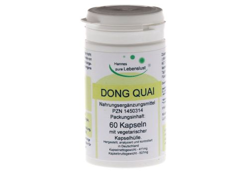 DONG QUAI Vegi Kapseln 500 mg – PZN 01450314 (PZN 01450314)