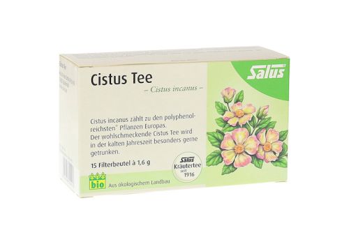 CISTUS KRÄUTERTEE Bio Salus Filterbeutel – PZN 05371971 (PZN 05371971)