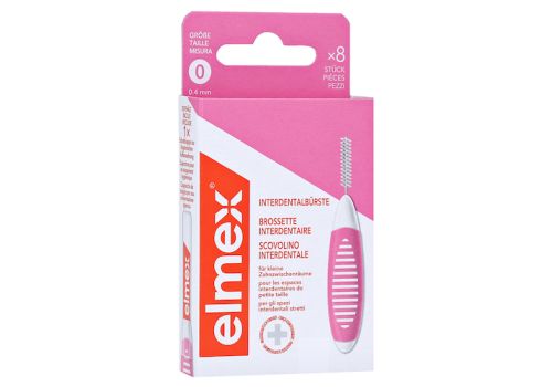 ELMEX Interdentalbürsten ISO Gr.2 0,5 mm rot – PZN 17149077 (PZN 17149077)