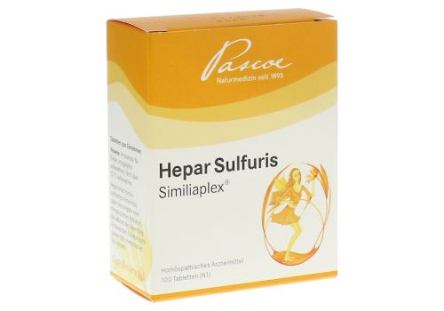 HEPAR SULFURIS SIMILIAPLEX Tabletten – PZN 07703667 (PZN 07703667)