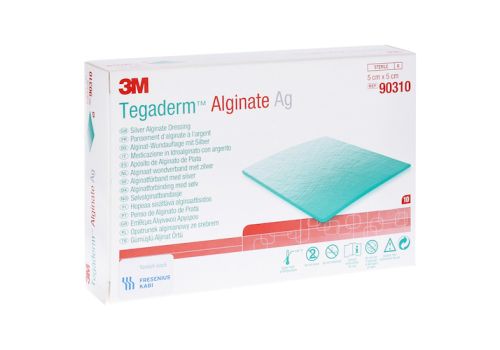 TEGADERM Alginate Ag FK Wundaufl.5x5 cm 90310 – PZN 06916906 (PZN 06916906)