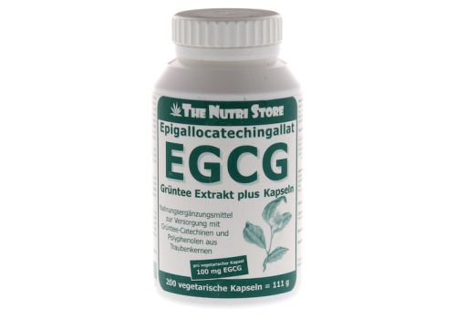 EGCG 100 mg Grüntee Extrakt plus Kapseln – PZN 07590200 (PZN 07590200)