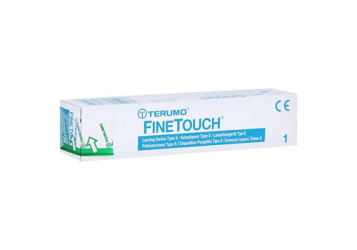 TERUMO FineTouch Lanzettengerät Typ S – PZN 01710459 (PZN 01710459)