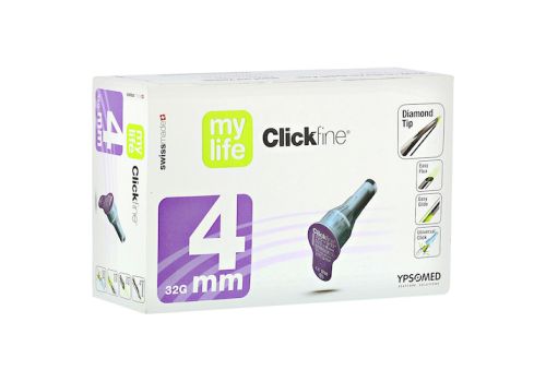 MYLIFE Clickfine Pen-Nadeln 4 mm – PZN 11009151 (PZN 11009151)