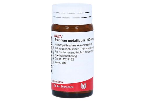 PLATINUM METALLICUM D 30 Globuli – PZN 08787092 (PZN 08787092)