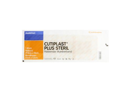 CUTIPLAST Plus steril 10x29,8 cm Verband – PZN 09755728 (PZN 09755728)