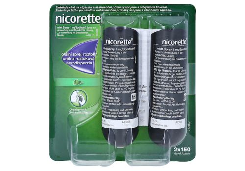 NICORETTE Mint Spray 1 mg/Sprühstoß – PZN 16679465 (PZN 16679465)