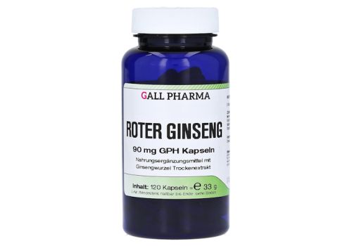 ROTER GINSENG 90 mg GPH Kapseln – PZN 04949190 (PZN 04949190)