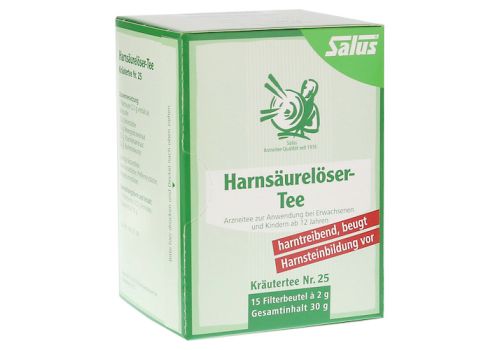 HARNSÄURELÖSER-Tee Kräutertee Nr.25 Salus Fbtl. – PZN 06147980 (PZN 06147980)