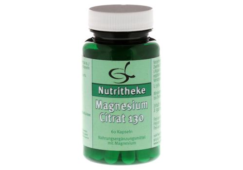 MAGNESIUMCITRAT 130 mg Magnesium Kapseln – PZN 07748954 (PZN 07748954)