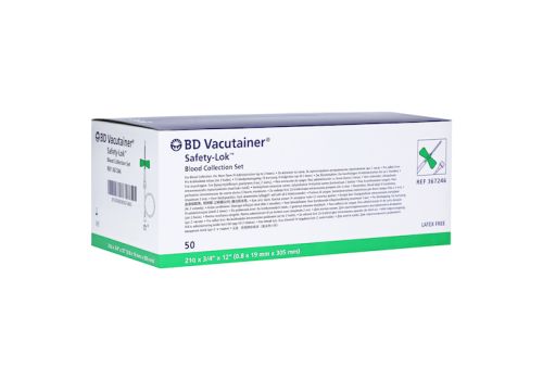 BD VACUTAINER Safety Lok Sicherh.Punkt.Best.grün – PZN 06060115 (PZN 06060115)