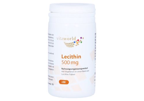 LECITHIN 500 mg Kapseln – PZN 07099088 (PZN 07099088)