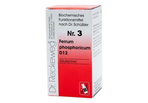 BIOCHEMIE 3 Ferrum phosphoricum D 12 Tabletten – PZN 03886872 (PZN 03886872)