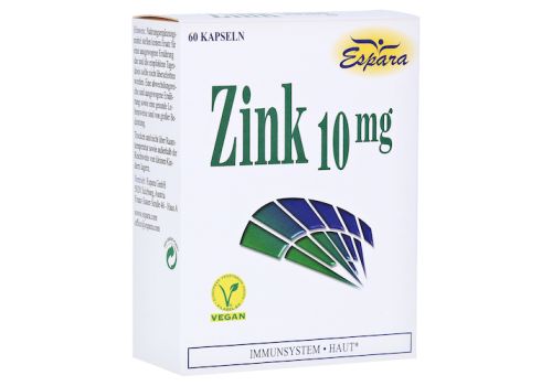 ZINK 10 mg Kapseln – PZN 16876177 (PZN 16876177)