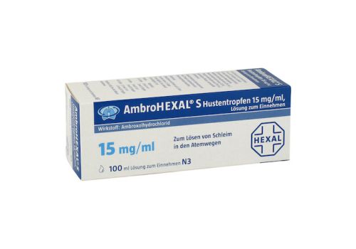 AmbroHEXAL S Hustentropfen 15mg/ml – PZN 03691996 (PZN 03691996)