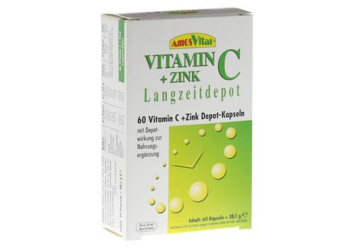 Vitamin C+zink Depot Kapseln – PZN 04773093 (PZN 04773093)