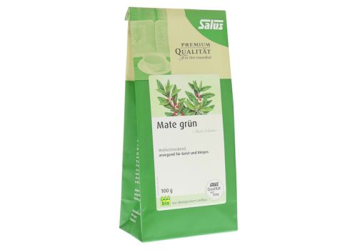 MATE GRÜN Kräutertee Mate folium Bio Salus – PZN 05351750 (PZN 05351750)