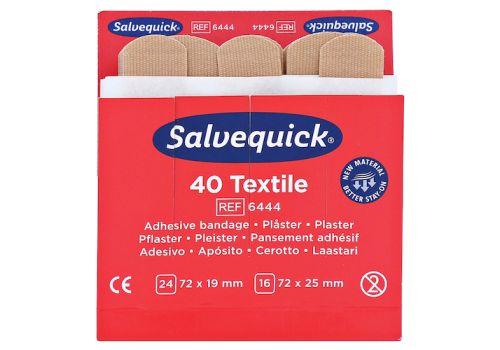 SALVEQUICK Pflasterstrips elastisch Refill 6444 – PZN 03071377 (PZN 03071377)