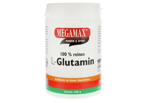 GLUTAMIN 100% rein Megamax Pulver – PZN 06705687 (PZN 06705687)