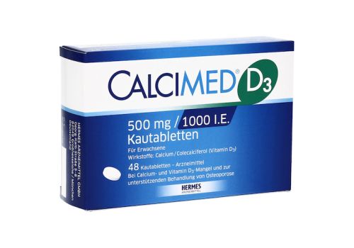 Calcimed D3 500mg/1000 I.E. – PZN 07682505 (PZN 07682505)