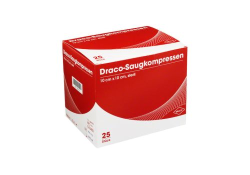 SAUGKOMPRESSEN steril 10x10 cm Draco – PZN 01687275 (PZN 01687275)