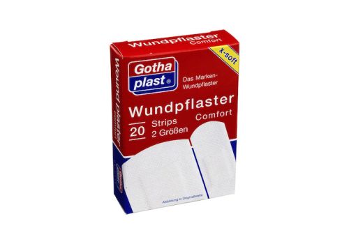 GOTHAPLAST Wundpfl.comfort 2 Größen – PZN 01589762 (PZN 01589762)