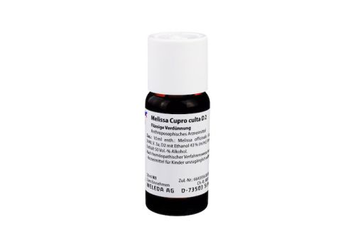 MELISSA CUPRO culta D 2 Dilution – PZN 01613905 (PZN 01613905)