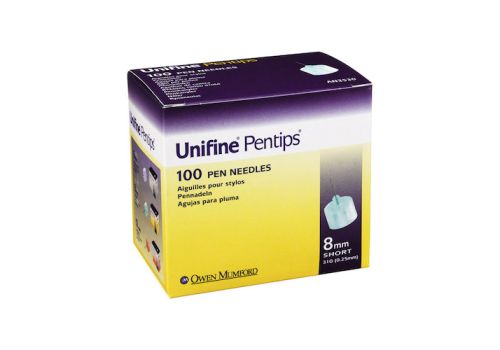 UNIFINE Pentips Kanüle 31 G 8 mm – PZN 01306617 (PZN 01306617)