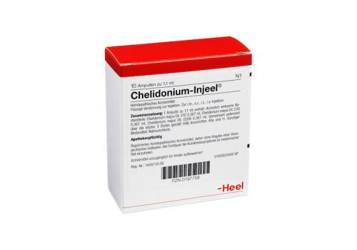 CHELIDONIUM INJEEL Ampullen – PZN 00197758 (PZN 00197758)