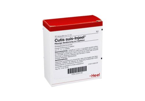 CUTIS suis Injeel Ampullen – PZN 00254195 (PZN 00254195)