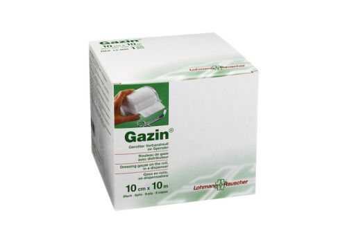 GAZIN Verbandmull 10 cmx10 m 8fach – PZN 01185993 (PZN 01185993)