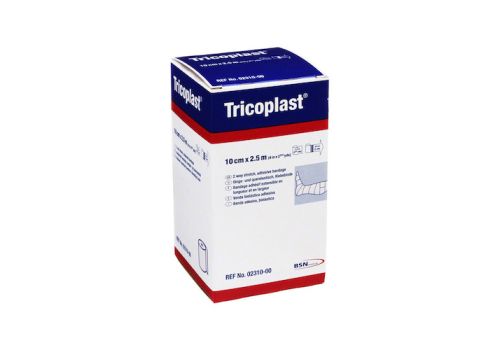 TRICOPLAST Pflasterbinde 10 cmx2,5 m 2310 – PZN 01414560 (PZN 01414560)