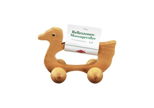 MASSAGEROLLER Holz 4 Rollen Entenform – PZN 00172480 (PZN 00172480)