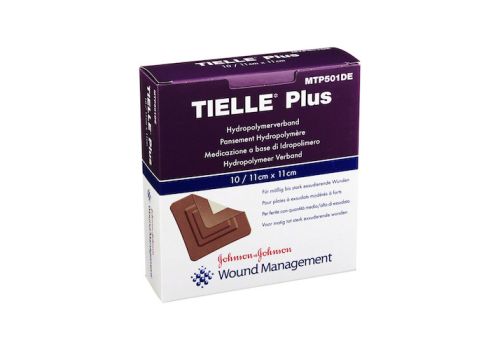 TIELLE Plus Hydropolymer-Verband 11x11 cm steril – PZN 01217457 (PZN 01217457)