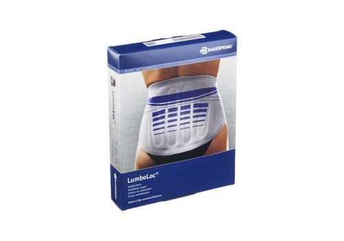 LUMBOLOC Rückenstütz Bandage Gr.3 titan – PZN 01286582 (PZN 01286582)