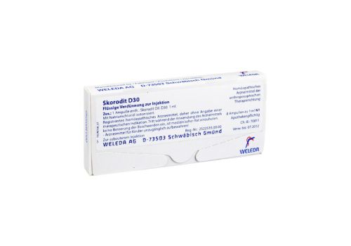 SKORODIT D 30 Ampullen – PZN 01626233 (PZN 01626233)