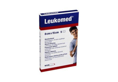 LEUKOMED sterile Pflaster 8x15 cm – PZN 01050945 (PZN 01050945)