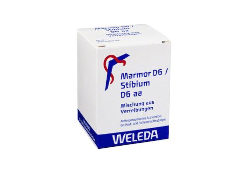 MARMOR D 6/Stibium D 6 aa Trituration – PZN 01630648 (PZN 01630648)