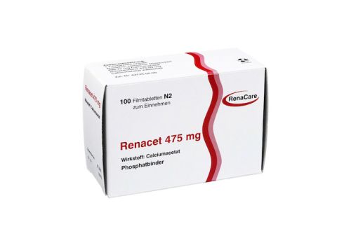 Renacet 475 mg Filmtabletten – PZN 00817592 (PZN 00817592)