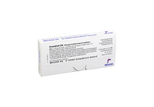 ARANDISIT D 6 Ampullen – PZN 01617702 (PZN 01617702)