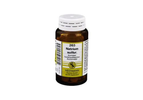 NATRIUM SULFURICUM KOMPLEX Nr.263 Tabletten – PZN 01013157 (PZN 01013157)