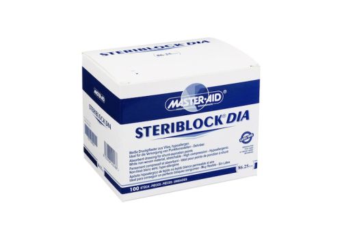 STERIBLOCK DIA 25x86 mm Kompressionspfl.ster.weiß – PZN 00249024 (PZN 00249024)