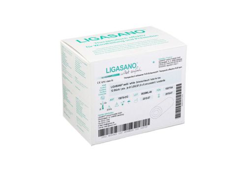 LIGASANO weiß Zehenschlauch 0,5x3,5x6 cm unsteril – PZN 01557704 (PZN 01557704)