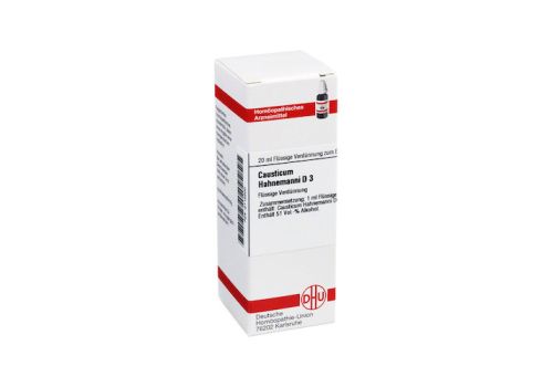 CAUSTICUM HAHNEMANNI D 3 Dilution – PZN 02112200 (PZN 02112200)