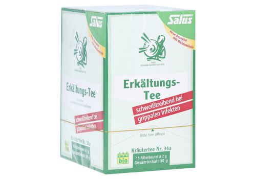 ERKÄLTUNGS-TEE Kräutertee Nr.34a Salus Filterbeut. – PZN 02225708 (PZN 02225708)