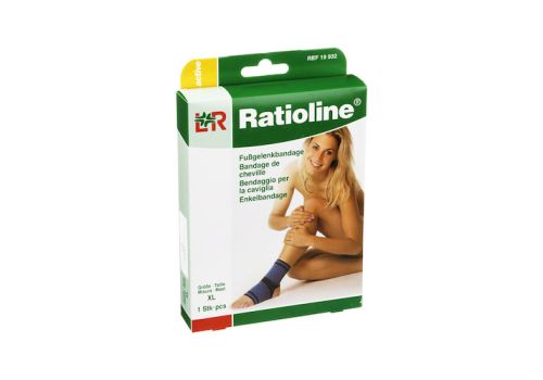 RATIOLINE active Fußgelenkbandage Gr.XL – PZN 01805585 (PZN 01805585)